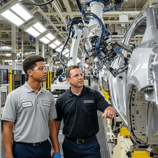 Professionals in a meeting